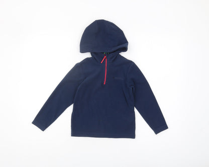 Mountain Warehouse Boys Blue Pullover Fleece Hoodie 5-6 Years