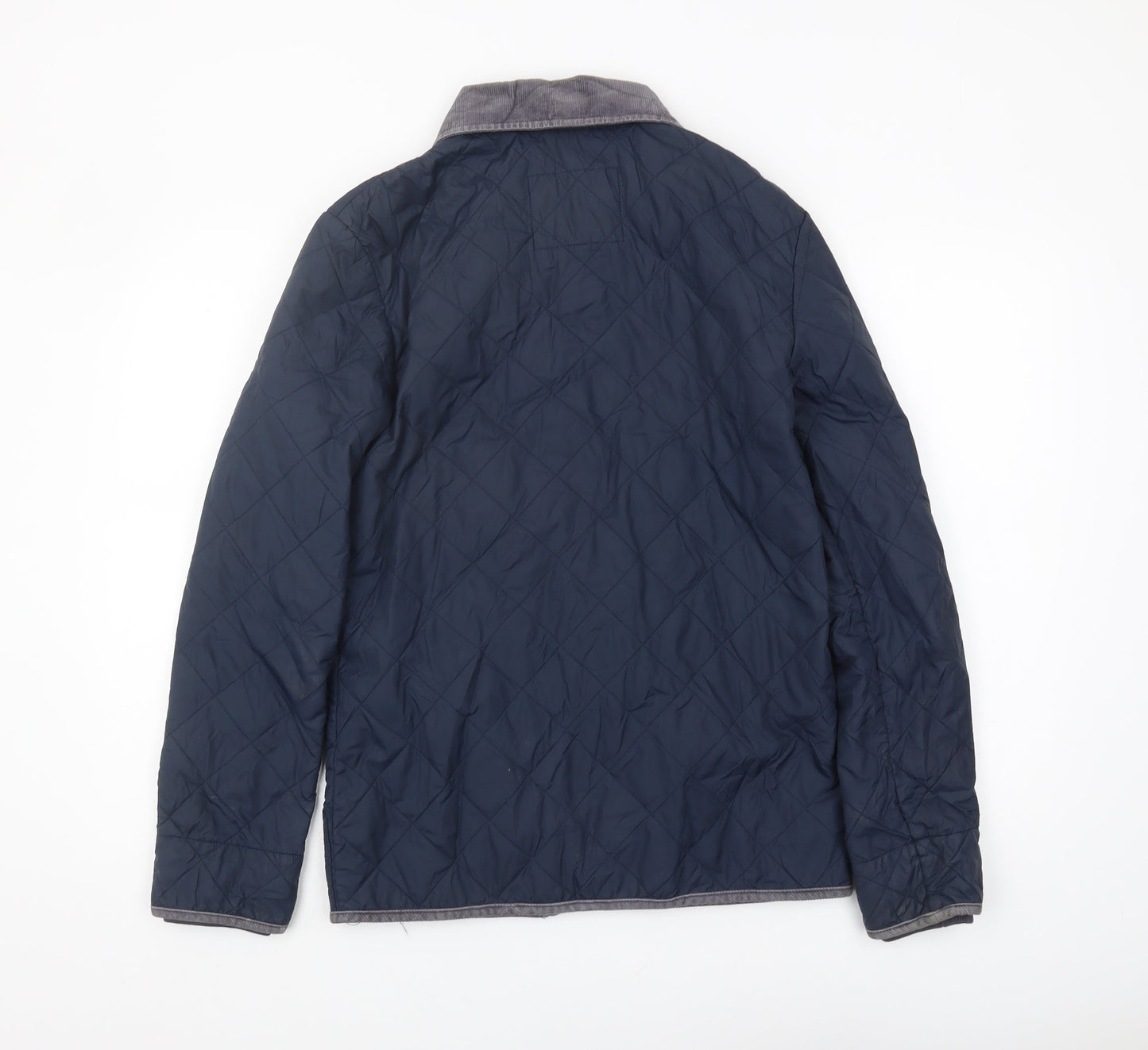 Mens UK Size XS Jack Wills Blue Quilted Coat