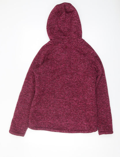 Mountain Warehouse Women's Red Hooded Jacket Size 10