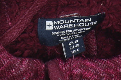 Mountain Warehouse Women's Red Hooded Jacket Size 10