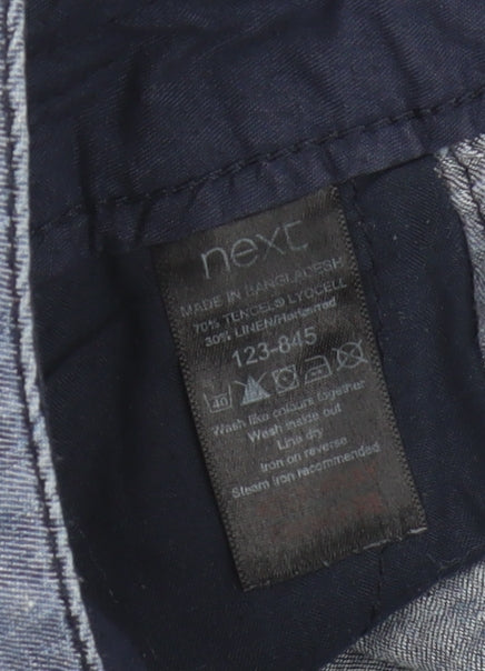 Next Women's Blue Denim Shorts Size 6