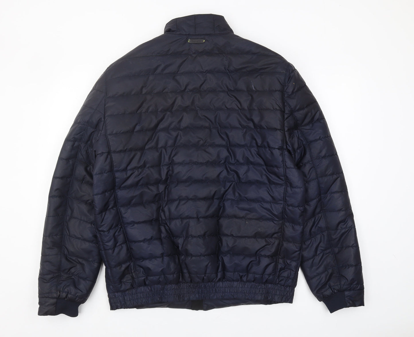 Mens UK Size XL Benetti Blue Puffer Jacket