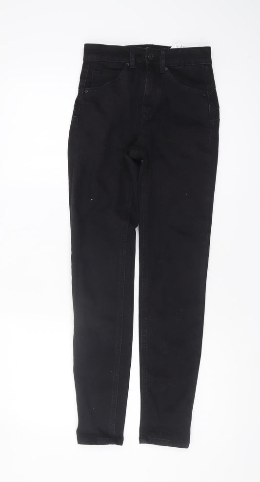 Pull&Bear Women's Black Skinny Jeans Size 6