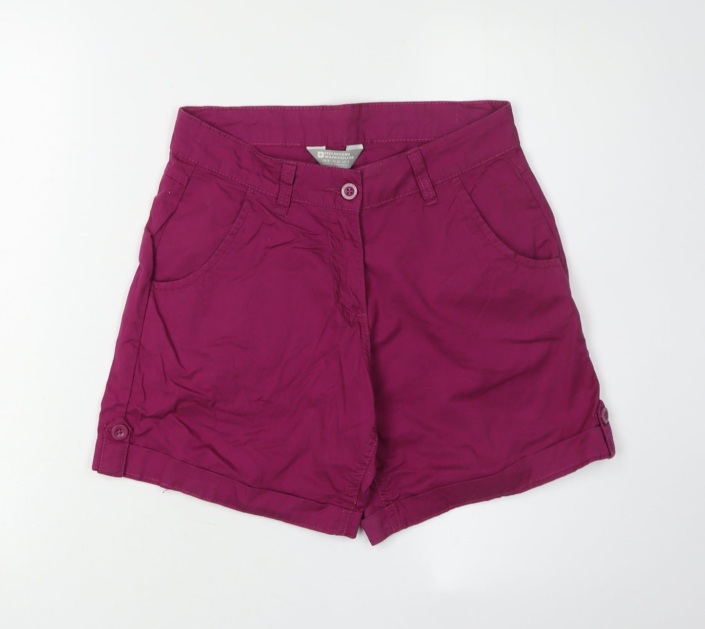 Mountain Warehouse Women's Pink Shorts Size 8