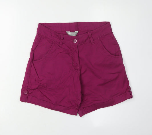 Mountain Warehouse Women's Pink Shorts Size 8