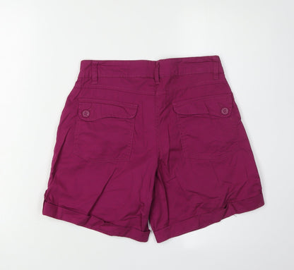 Mountain Warehouse Women's Pink Shorts Size 8