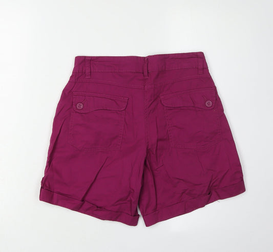 Mountain Warehouse Women's Pink Shorts Size 8