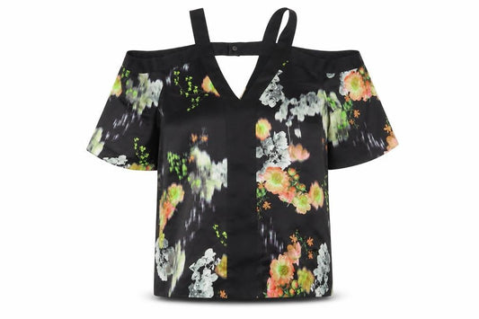 Womens UK Size 10 Whistles Black  Blouse