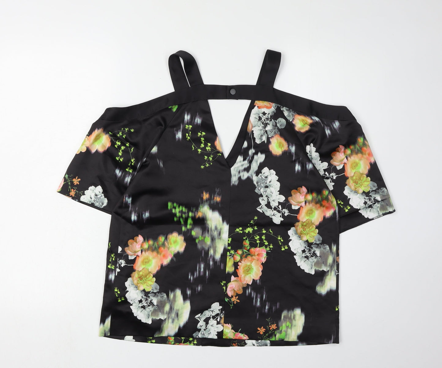 Womens UK Size 10 Whistles Black  Blouse