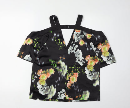 Womens UK Size 10 Whistles Black  Blouse