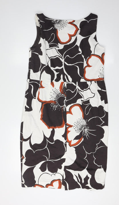 Principles Women's Multicoloured Floral Dress Size 14