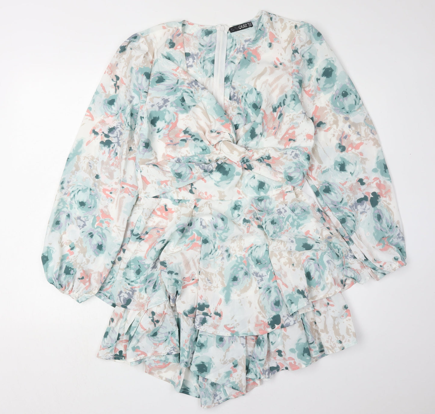 Quiz Women’s Multicoloured Floral Dress Size 12