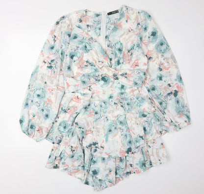 Quiz Women’s Multicoloured Floral Dress Size 12