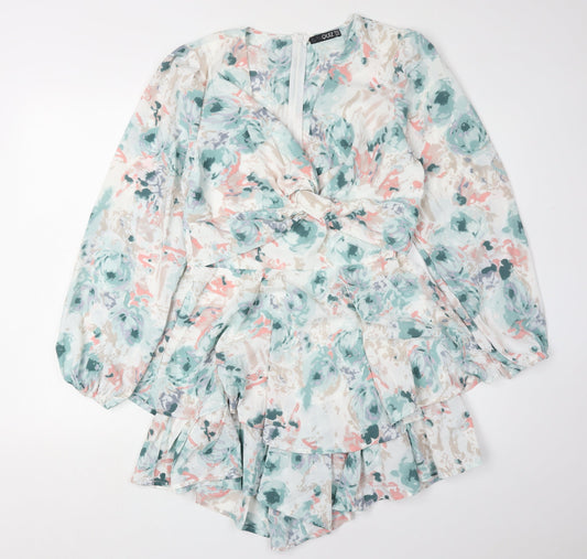 Quiz Women’s Multicoloured Floral Dress Size 12