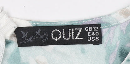 Quiz Women’s Multicoloured Floral Dress Size 12