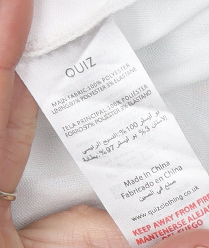 Quiz Women’s Multicoloured Floral Dress Size 12