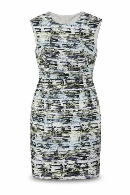 Warehouse Women's Multicoloured Sheath Dress Size 14