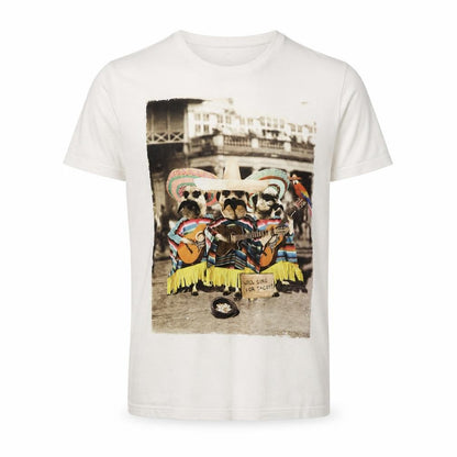 Mens UK Size M Red Herring White  T-Shirt