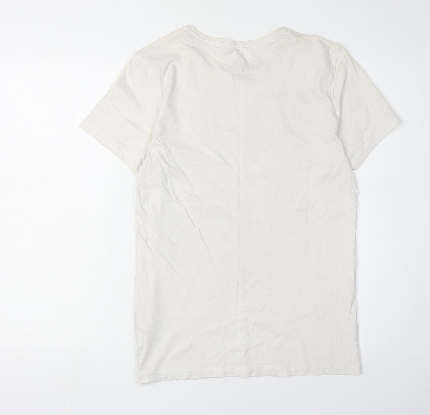 Red Herring Men's White Medium Graphic T-Shirt