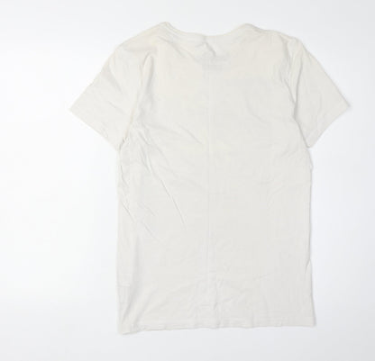 Red Herring Men's White Medium Graphic T-Shirt