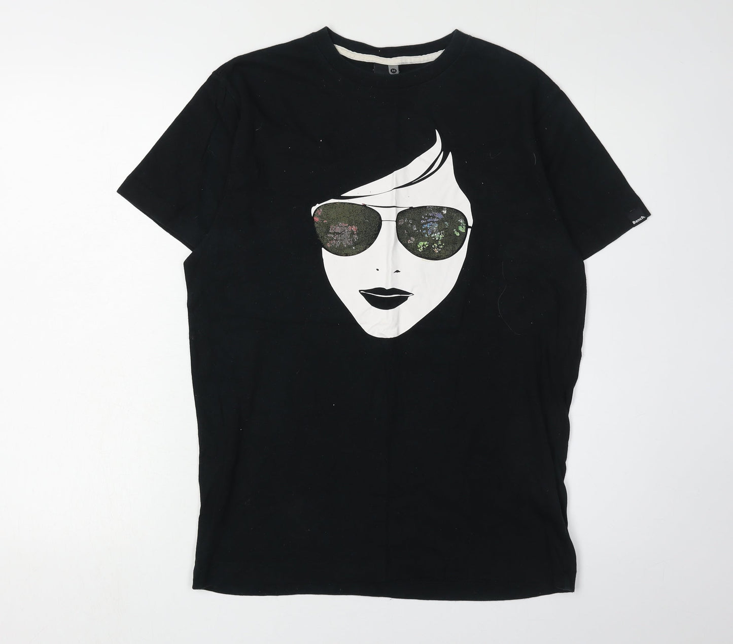 Mens UK Size M Bench Black  T-Shirt
