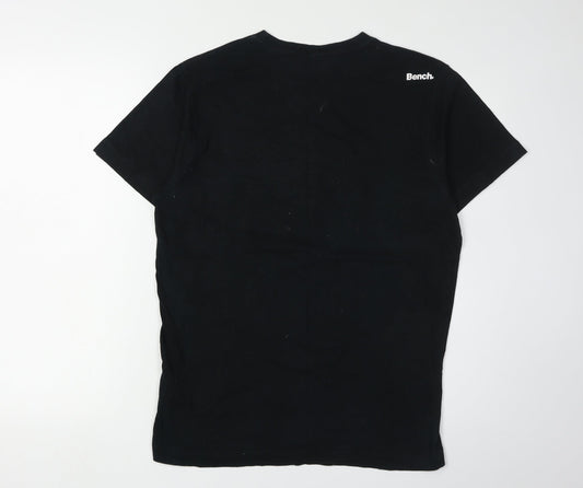 Mens UK Size M Bench Black  T-Shirt