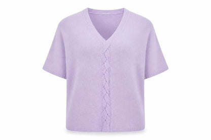 Womens UK Size L Damart Purple Pullover Jumper