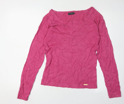 Womens UK Size 10 Ted Baker Pink Pullover Jumper