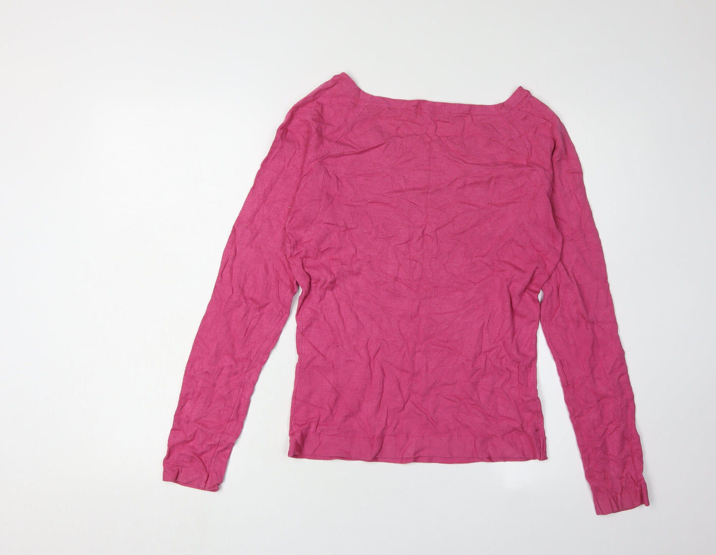 Womens UK Size 10 Ted Baker Pink Pullover Jumper