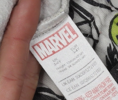 Marvel Boys Multicoloured Jogger Trousers L New