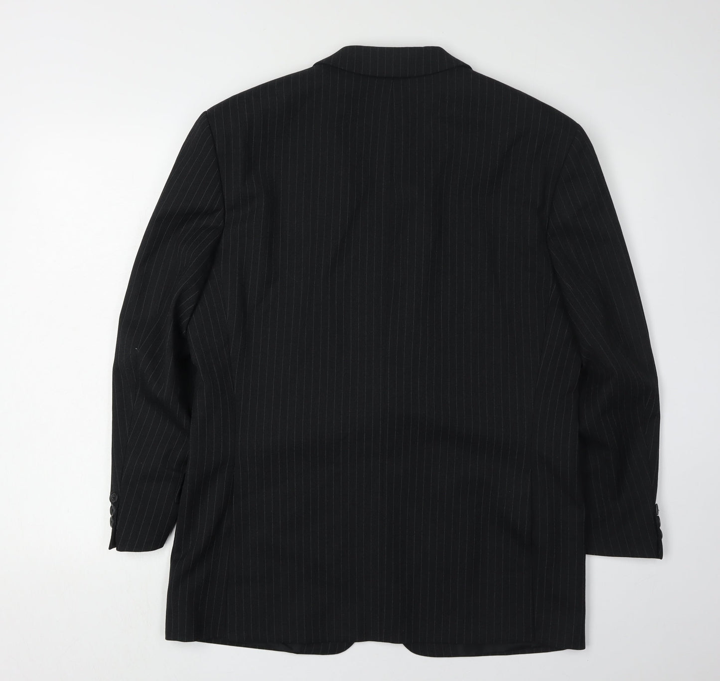 Mens UK Size 38 C&A Regular Black Suit Jacket