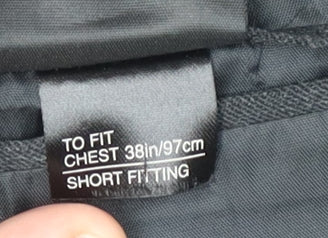 Mens UK Size 38 C&A Regular Black Suit Jacket