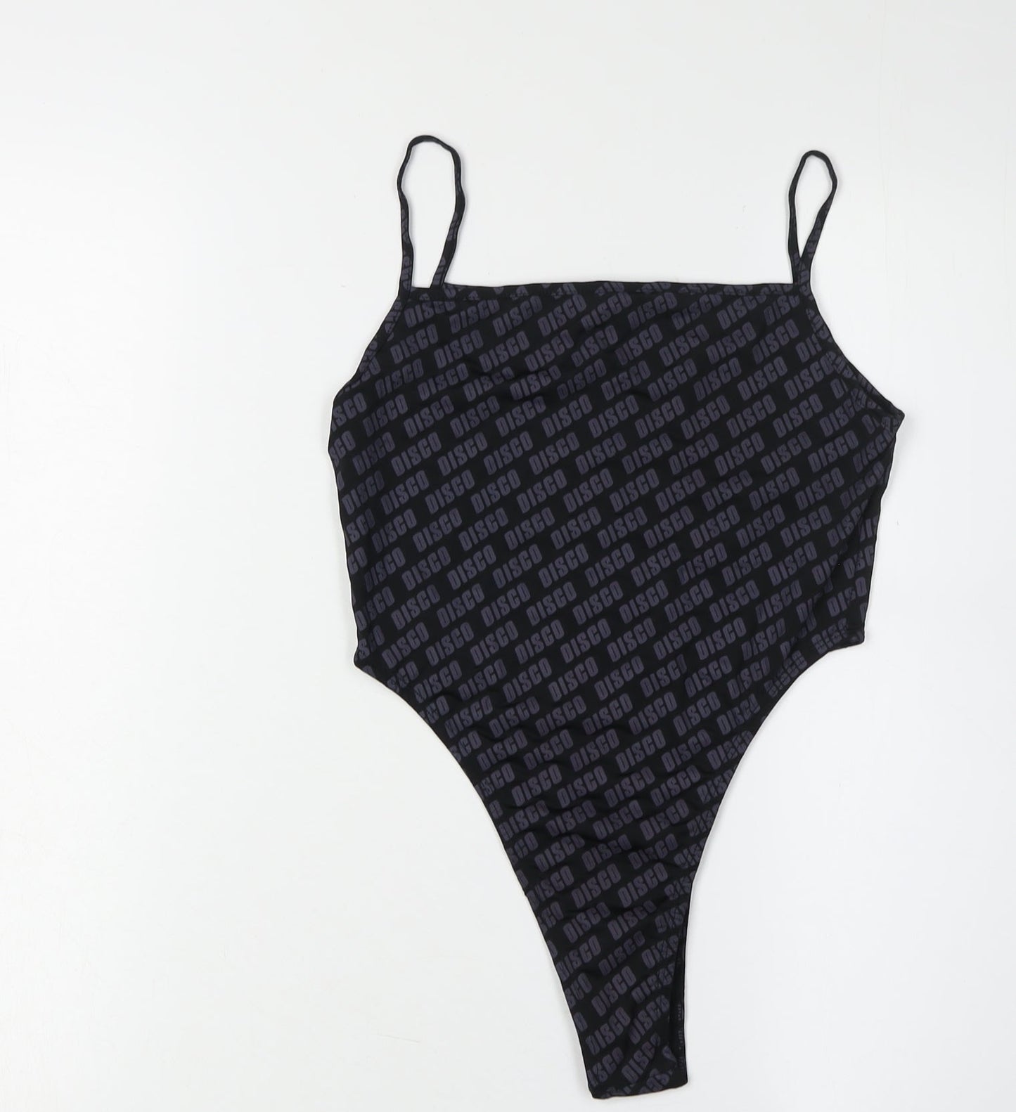 Motel Women's Black Bodysuit XS - Elegant Slim Fit