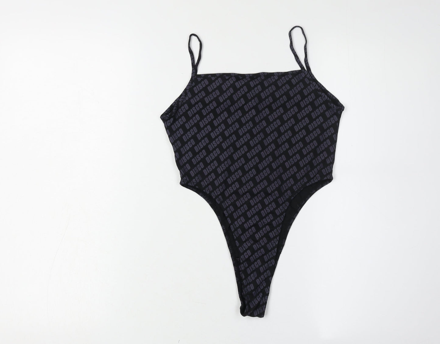 Motel Women's Black Bodysuit XS - Elegant Slim Fit