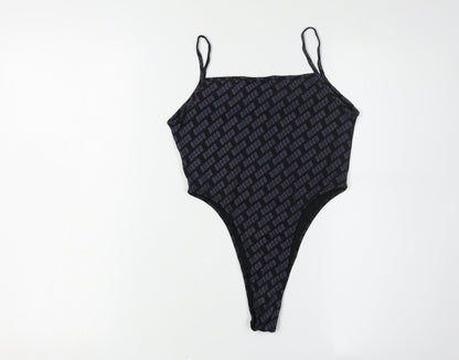 Motel Women's Black Bodysuit XS - Elegant Slim Fit