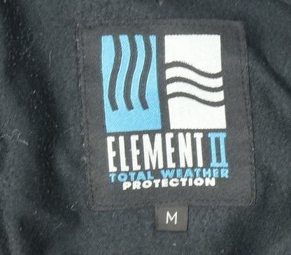 Mens UK Size M Element II Blue Parka Coat