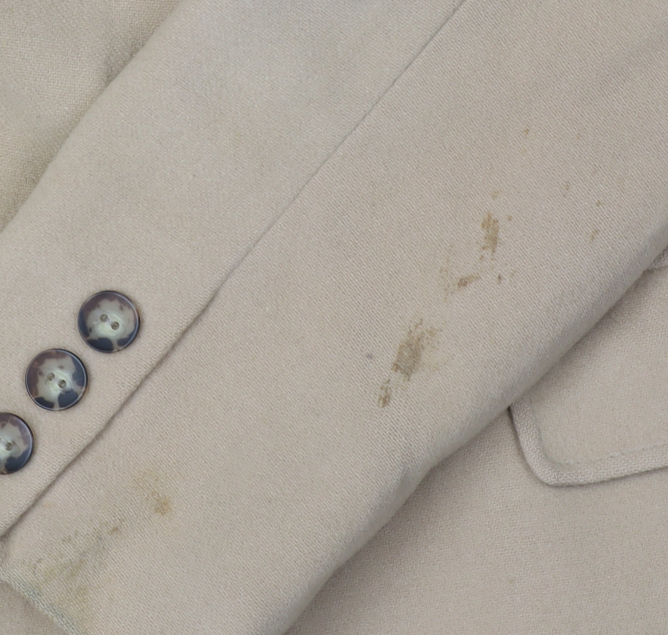Womens UK Size 12 Charlotte Halton Beige Overcoat
