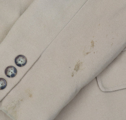 Womens UK Size 12 Charlotte Halton Beige Overcoat