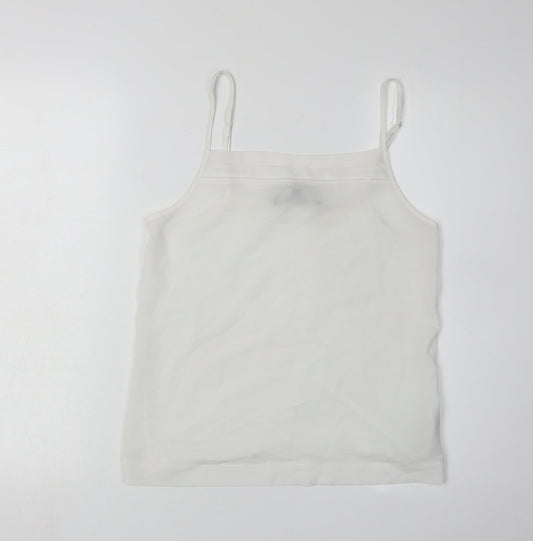 French Connection Women's White Camisole Tank Top S