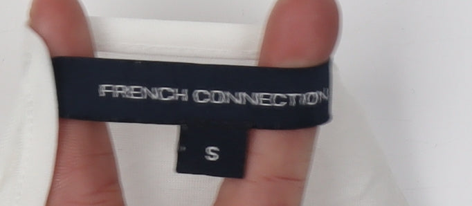 Womens UK Size S French Connection White Camisole Tank