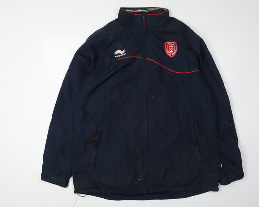 Mens UK Size 2XL Burdda Sport Blue Varsity Jacket