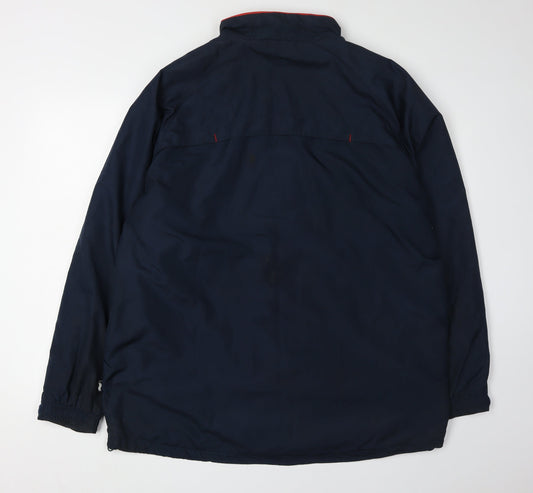 Mens UK Size 2XL Burdda Sport Blue Varsity Jacket