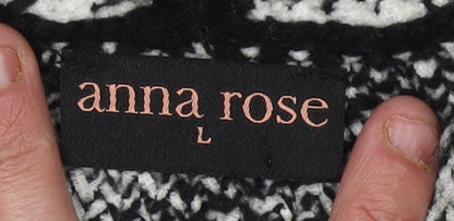 Womens UK Size L Anna Rose Multicoloured Cardigan Jumper