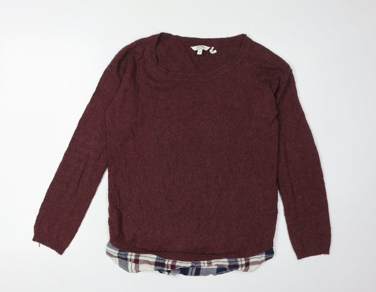 Womens UK Size 6 FatFace Red Pullover Jumper