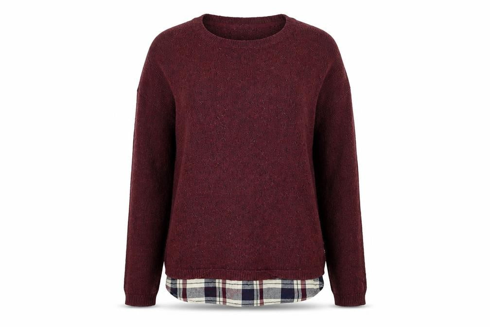 Womens UK Size 6 FatFace Red Pullover Jumper