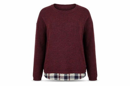Womens UK Size 6 FatFace Red Pullover Jumper