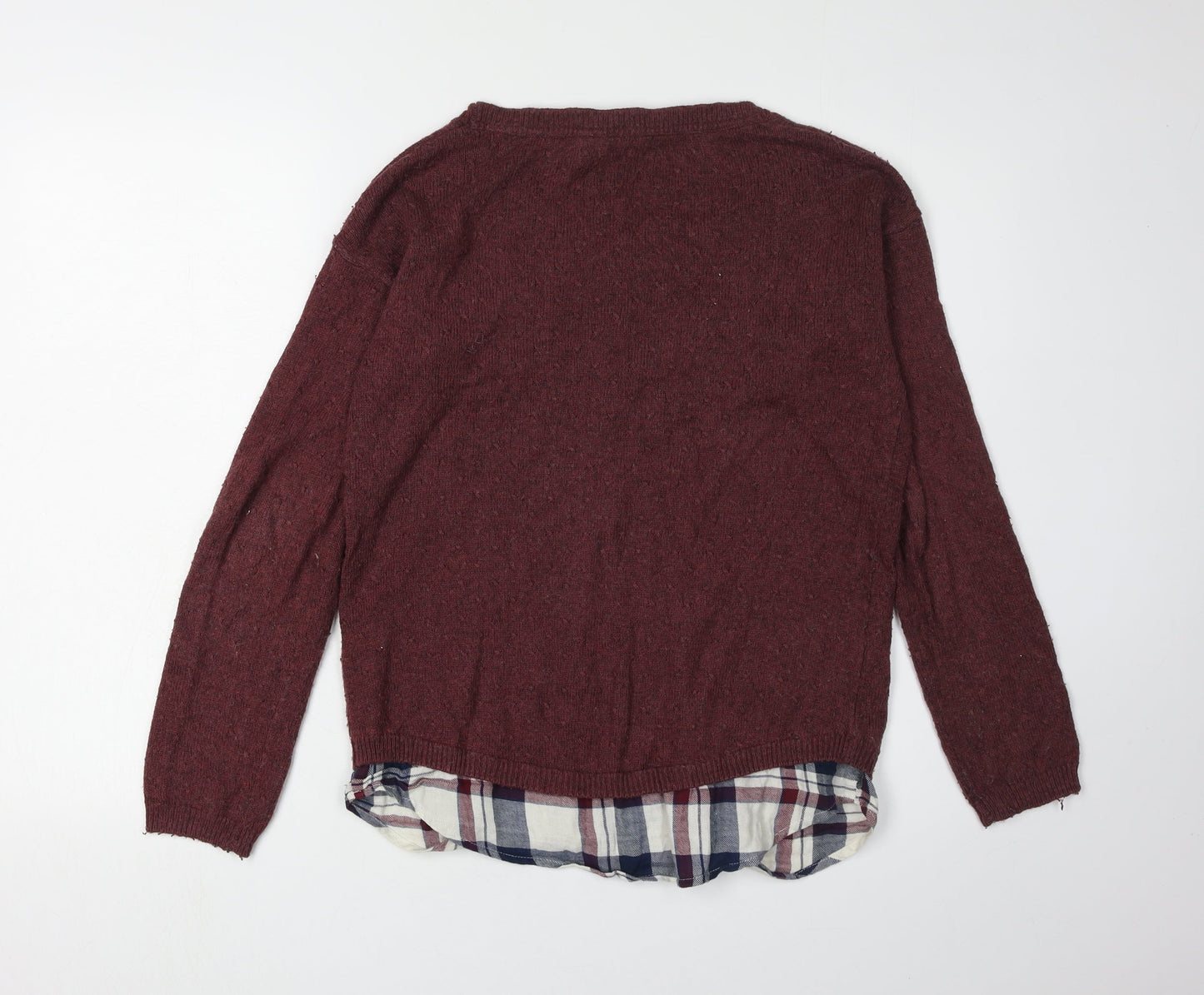Womens UK Size 6 FatFace Red Pullover Jumper