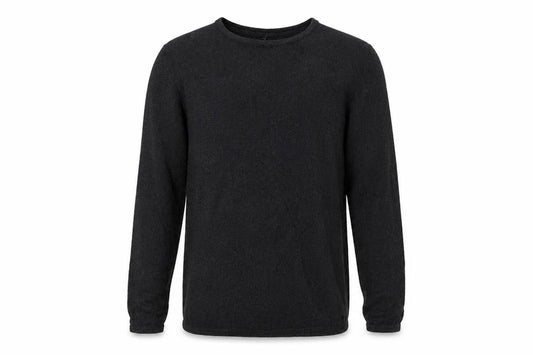 Industrie Men's Black Cotton Pullover Jumper M
