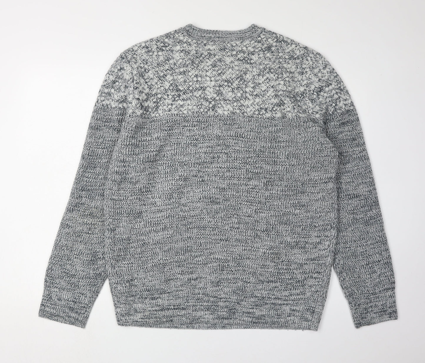 Red Herring Men's Large Grey Pullover Jumper