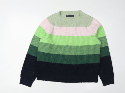 Womens UK Size S Marks and Spencer Multicoloured Pullover Jumper